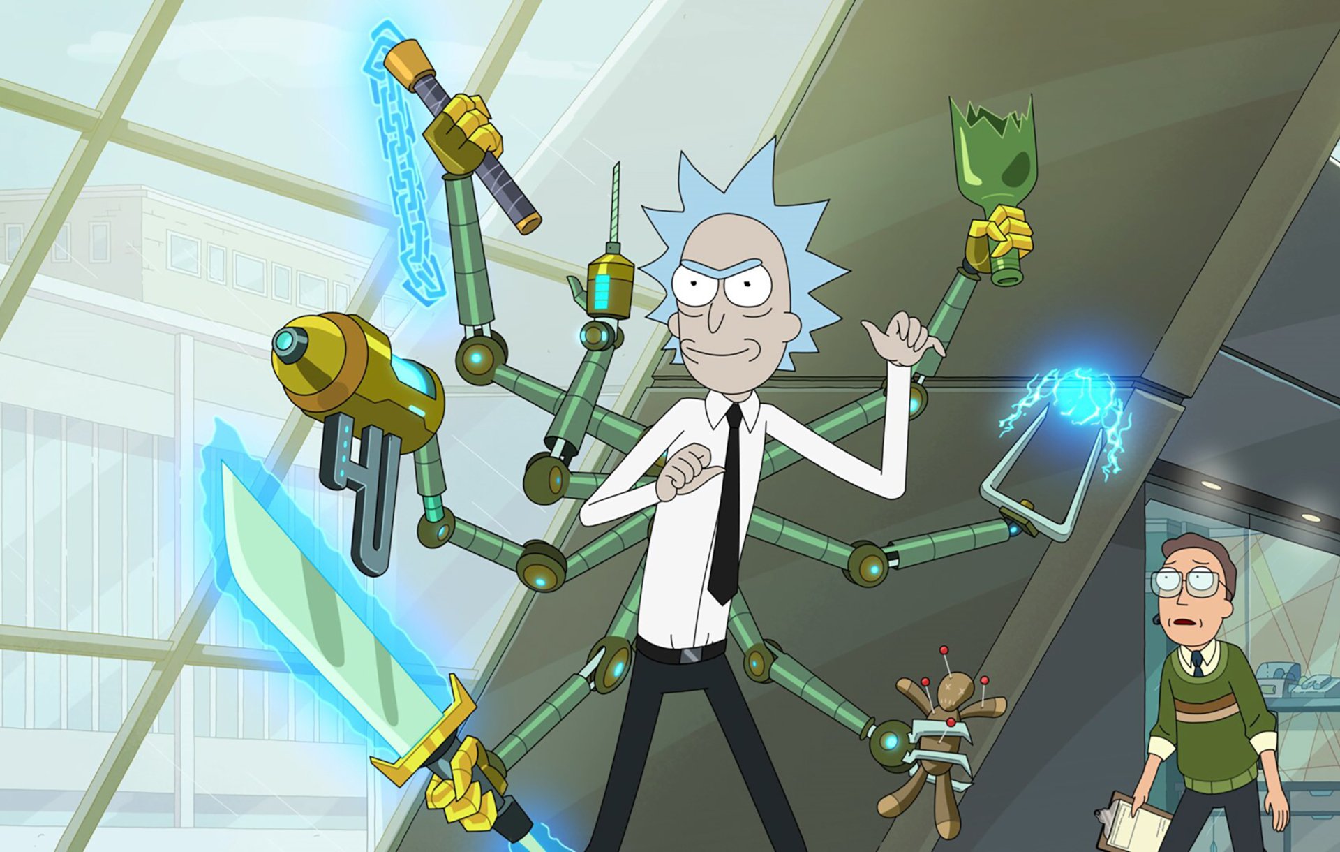 Rick Sanchez from Rick and Morty